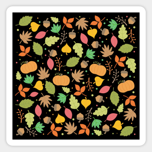 Thanksgiving Pattern Magnet